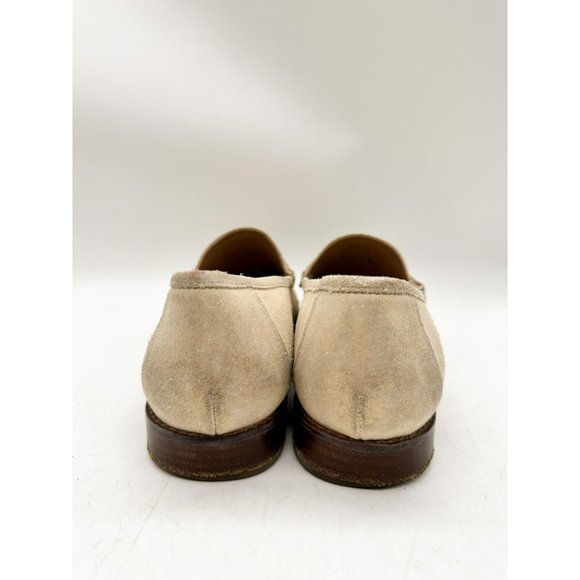 Vionic Waverly Loafers Gold Nubuck Suede Business Casual Metallic Slip On 8.5 - Picture 8 of 11